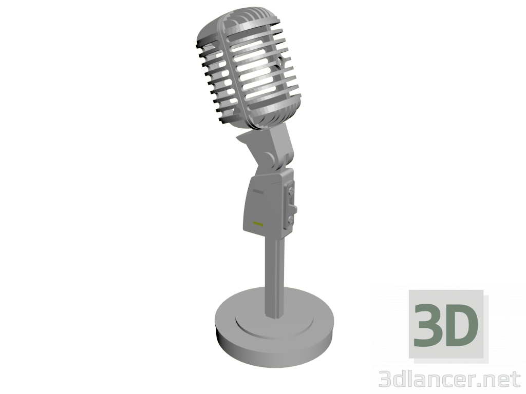 3d model Microphone - preview 3d model Microphone - preview
