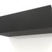 modèle 3D Étagère suspendue ST 06 (1 porte, 800x315x250, bois noir) - preview