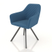 3D modeli Sandalye Michelle (mavi) - önizleme