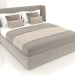 3d model Porto 1800 double bed - preview