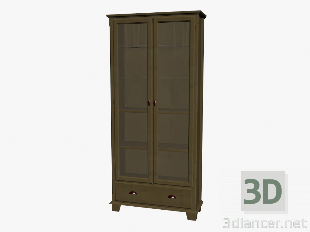3D modeli Dolap-vitrin (89h32h192) - önizleme