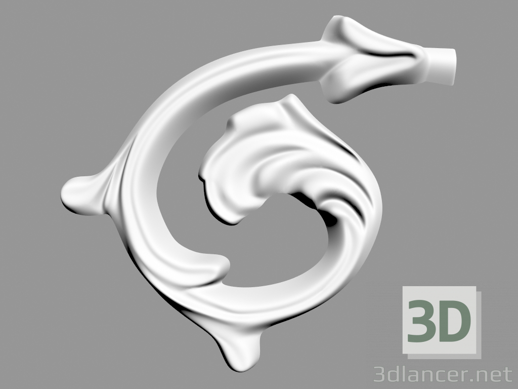 3d model Wall decoration (F51) - preview