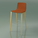 3 डी मॉडल बार कुर्सी 5904 (4 लकड़ी के पैर, असबाबवाला, प्राकृतिक सन्टी) - पूर्वावलोकन