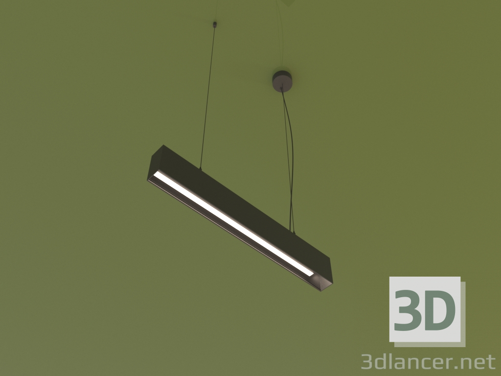 modèle 3D Luminaire LINÉAIRE P8040 (500 mm) - preview