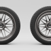 3d Car wheel model buy - render