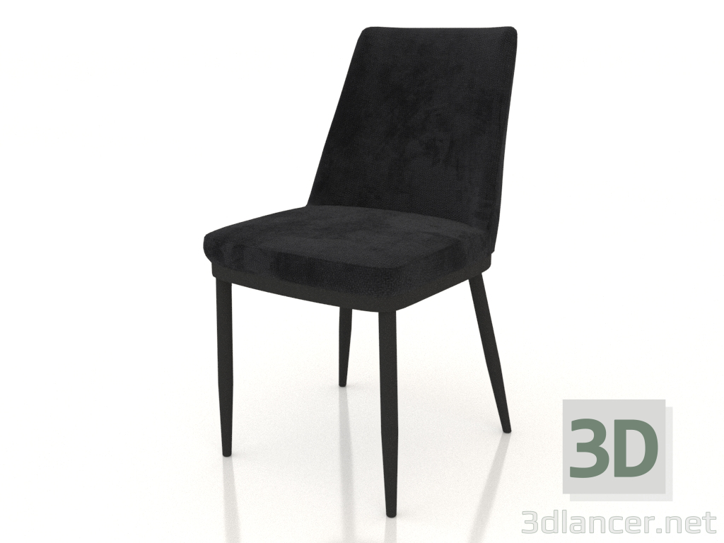3d model Chair Joss (graphite) - preview