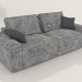 modello 3D Eurolibro divano soppalco - anteprima