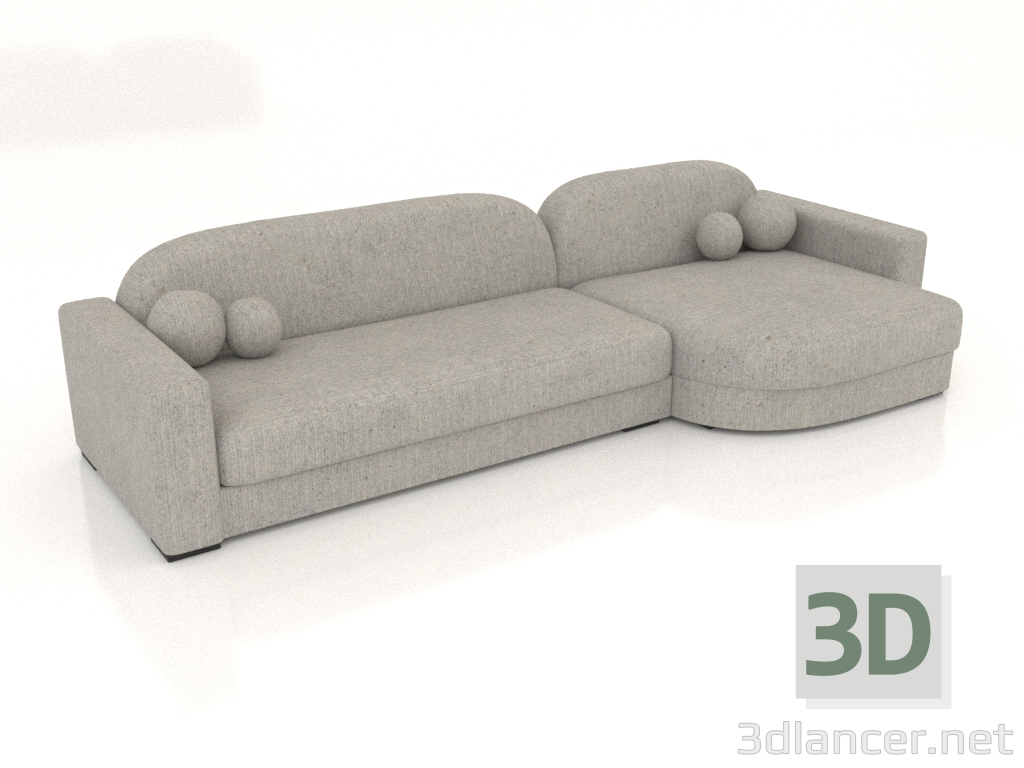 3d model Sofa JACASTA - preview 3d model Sofa JACASTA - preview
