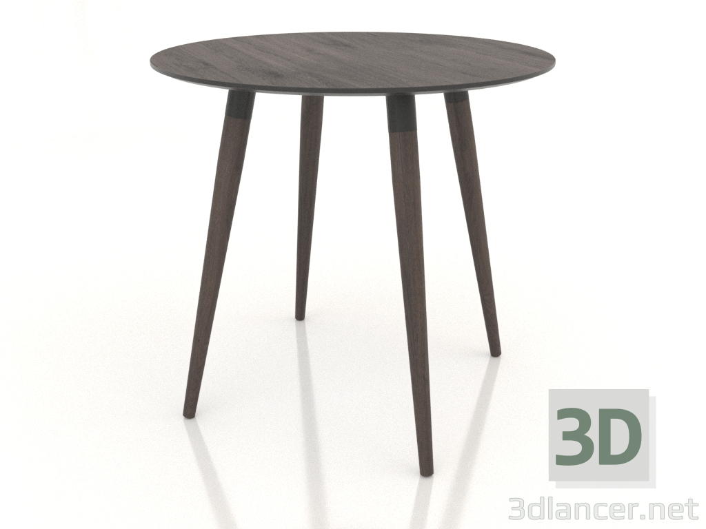 3d модель Стіл обідній BRUNO 800х800х750 мм (дуб темний) – превью