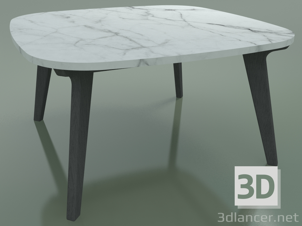 3d model Dining table (231, Marble, Gray) - preview