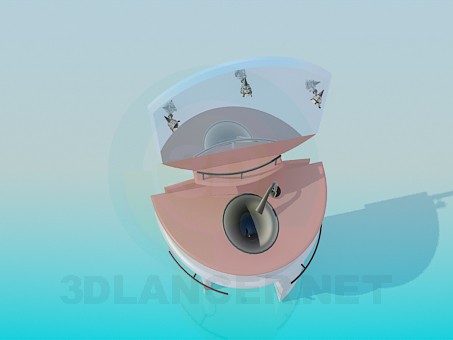 3d модель Мойдодыр с зеркалом – превью 3d модель Мойдодыр с зеркалом – превью