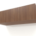 3d model Hanging shelf ST 06 (1 door, 800x315x250, wood brown light) - preview