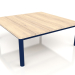 3d model Coffee table 94×94 (Night blue, Iroko wood) - preview