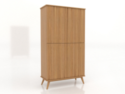 Dolap 5 1000x450x1800 mm (doğal meşe)