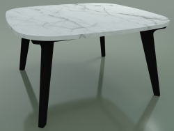 Dining table (231, Marble, Black)