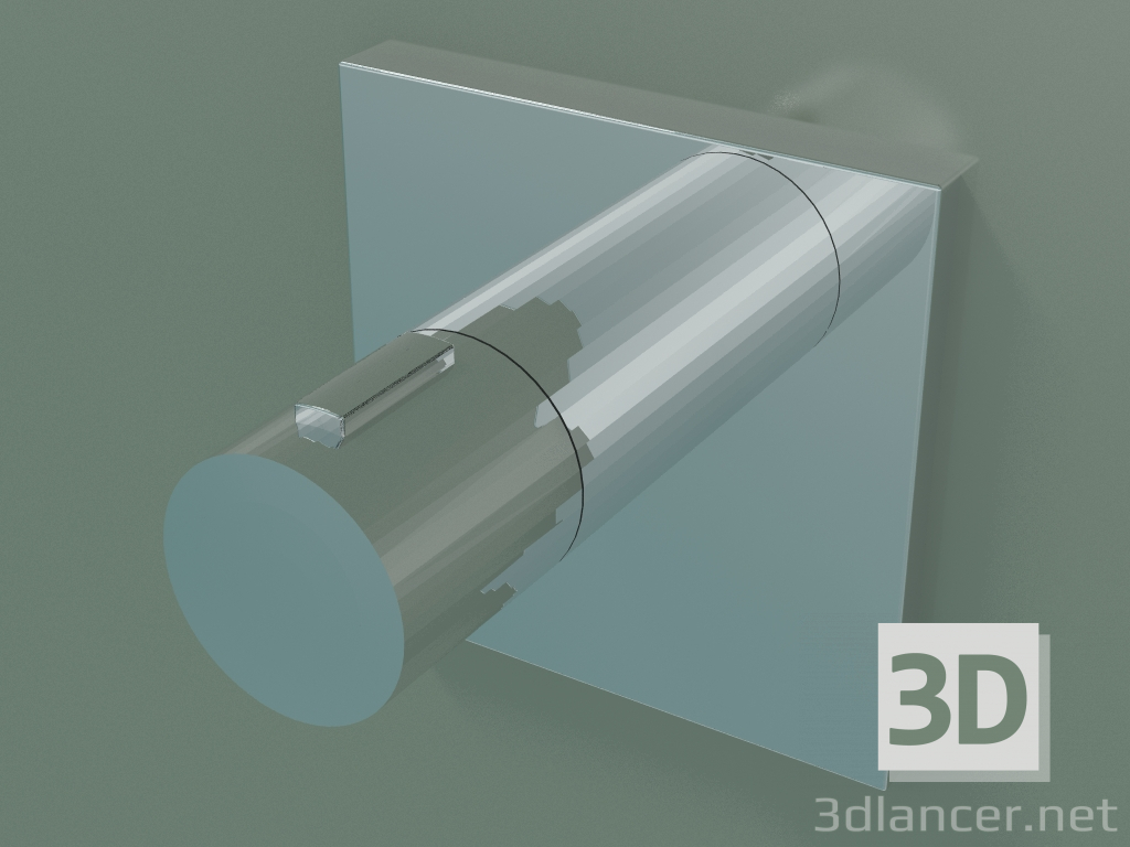 modello 3D Termostato senza controllo del volume dell'acqua (36417980-00) - anteprima