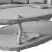 3D Oturma odası mobilyaları modeli satın - render