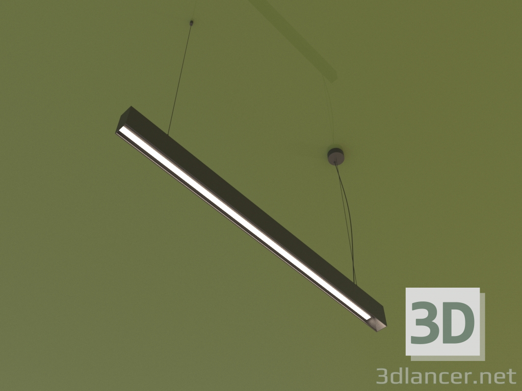 modèle 3D Luminaire LINÉAIRE P8040 (1000 mm) - preview