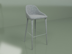 Bar stool Elizabeth (grey)