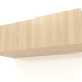 modello 3D Mensola pensile ST 06 (1 anta, 800x315x250, legno bianco) - anteprima
