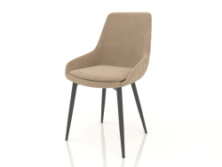 Chair Gerti (beige-black)