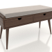 3d model Bench (dark walnut) - preview