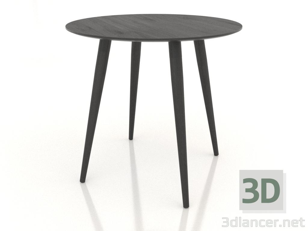 3d модель Стіл обідній BRUNO 800х800х750 мм (дуб чорний) – превью