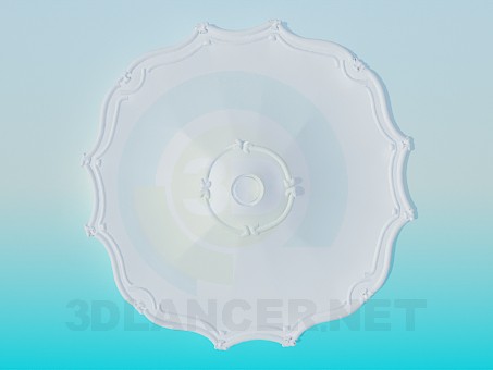 3d model Ceiling outlet - preview 3d model Ceiling outlet - preview
