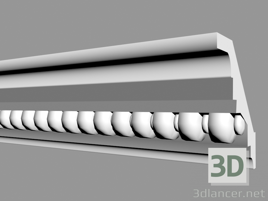 modèle 3D Corniche C1005 - preview