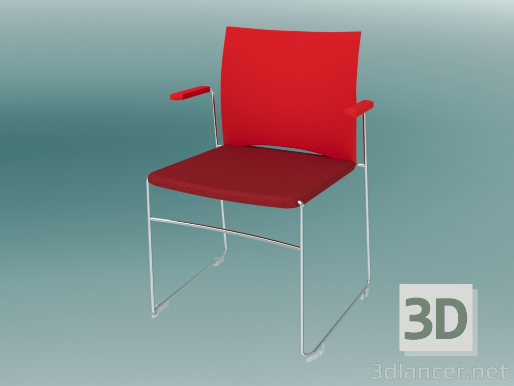 3d model Visitor Chair (560V 2P) - preview