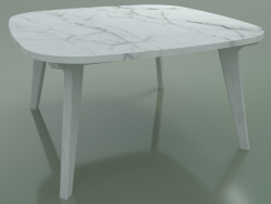 Dining table (231, Marble, White)