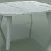 Modelo 3d Mesa de jantar (231, Mármore, Branco) - preview