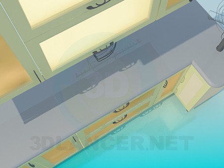 modelo 3D Muebles para cocina - escuchar modelo 3D Muebles para cocina - escuchar