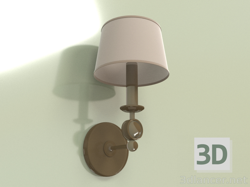 modello 3D Lampada da parete Sara SAR-K-1 - anteprima
