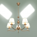 3d model Pendant chandelier Sortino 60097-5 (gold) - preview