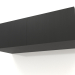 3D modeli Asma raf ST 06 (2 kapılı, 800x315x250, ahşap siyah) - önizleme