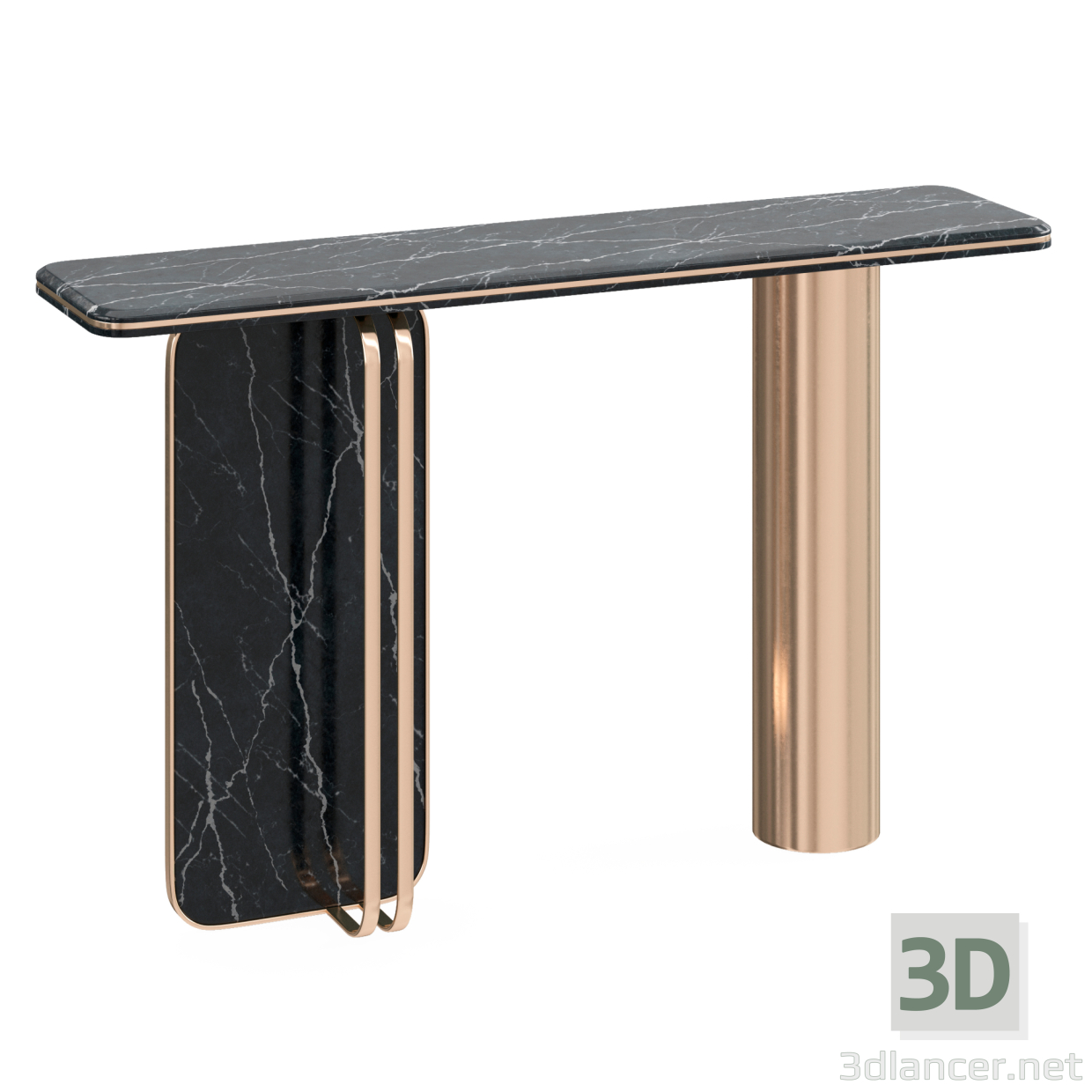 3 डी आधुनिक कंसोल टेबल मॉडल खरीद - रेंडर
