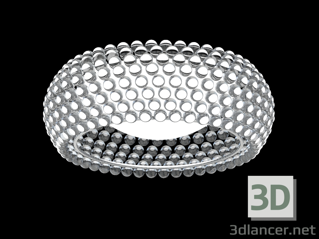 3D modeli Tavan aydınlatma lambası Caboche Tavan Lambası - önizleme
