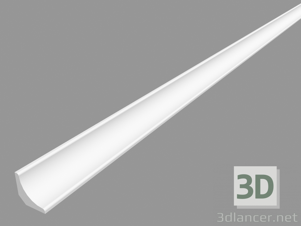modèle 3D Plinthe CX133 (200 x 2 x 2 cm) - preview