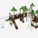 3D modeli Çocuk oyun kompleksi (S1402) - önizleme