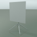 3d model Square table 5707, 5724 (H 74 - 69x69 cm, folded, White, LU1) - preview
