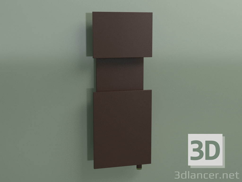 3d model Radiator M'ama (1400x550, Brown - RAL 8017) - preview