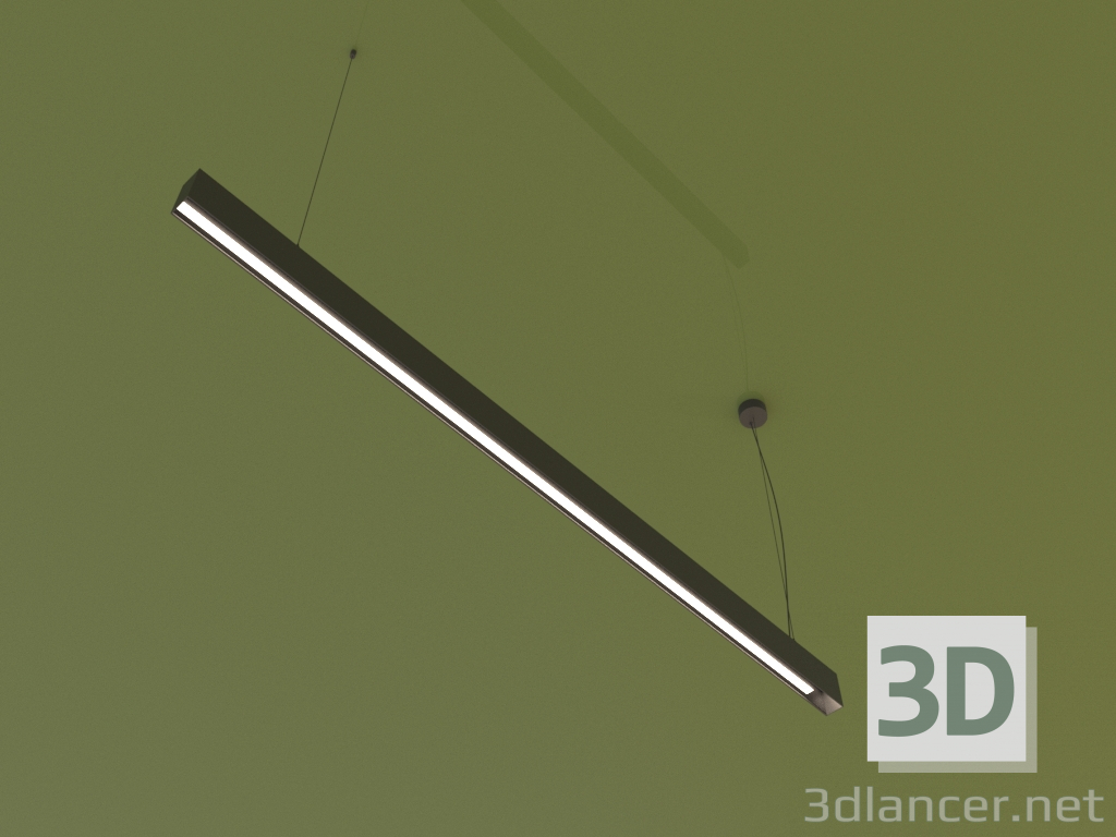modello 3D Apparecchio LINEAR P8040 (1500 mm) - anteprima
