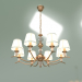 3d model Pendant chandelier Sortino 60097-8 (gold) - preview