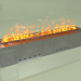 3D modeli Buharlı şömine Vepo 1200 (pembe altın aynalı) - önizleme