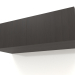 modello 3D Mensola pensile ST 06 (2 ante, 800x315x250, legno marrone scuro) - anteprima
