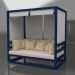3D Modell Sofa (Nachtblau) - Vorschau