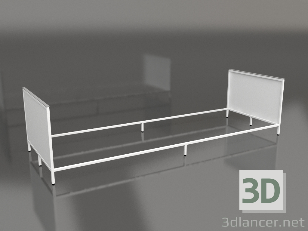 Modelo 3d Ilha V1 em 120 quadro 4 (branco) - preview