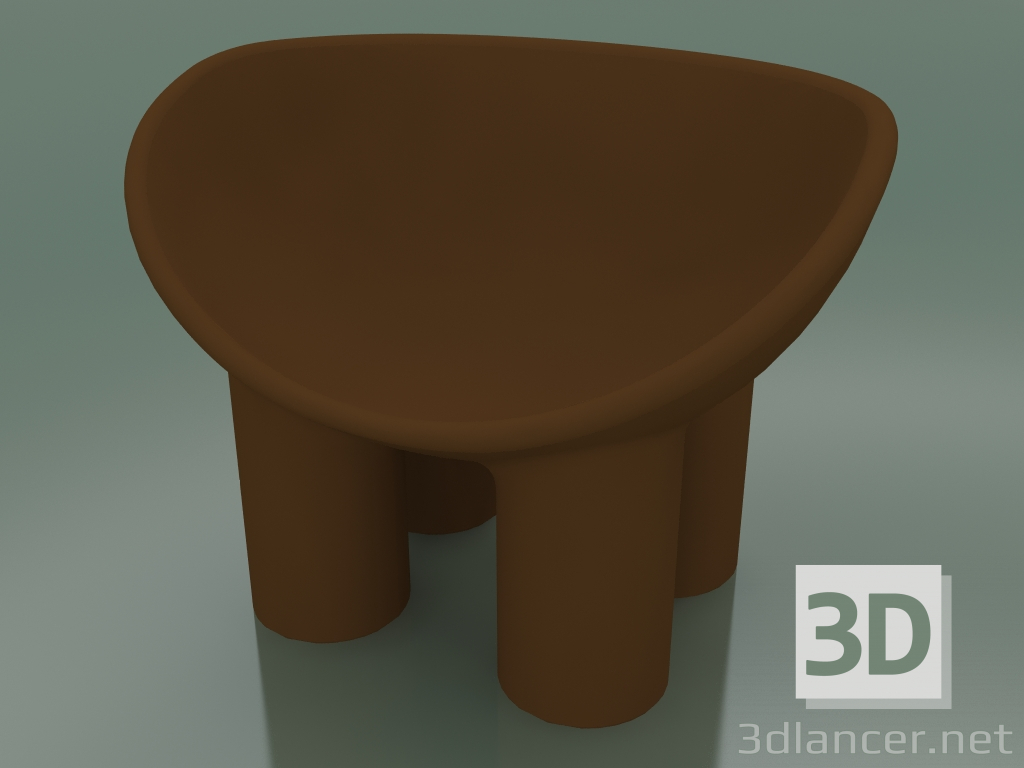 modèle 3D Chaise ROLY POLY (087) - preview