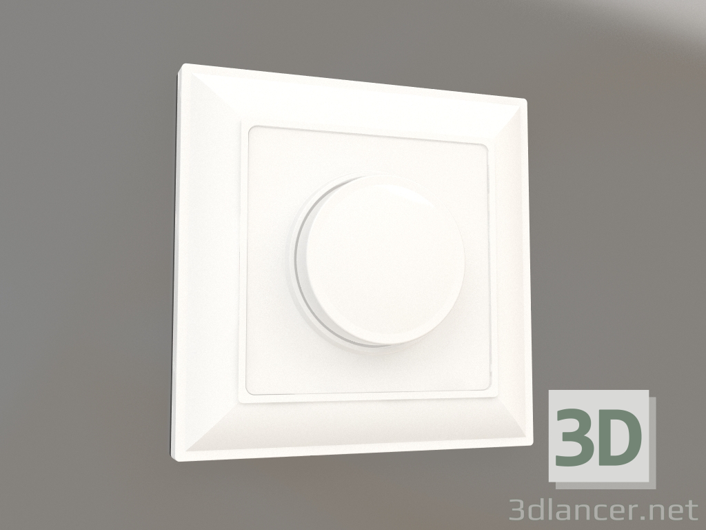 modello 3D Dimmer (bianco lucido) - anteprima